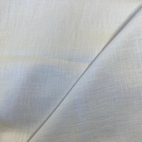 Remnant 290705 1.45m Linen - Ivory - 140cm Wide approx