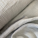 Double Gauze (Muslin) - Sage - Sold by Half Meter