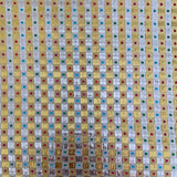 Heavyweight Patterned Lame - Basket Weave - Pop Up Shop - £2.50 Per Metre - Sold By The Metre