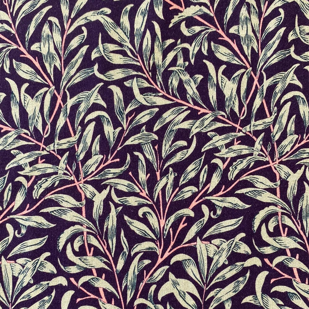 Willow Pattern Textiles 100% Cotton -William Morris Willow Bough - Select Colour - £8.50 Per M ...