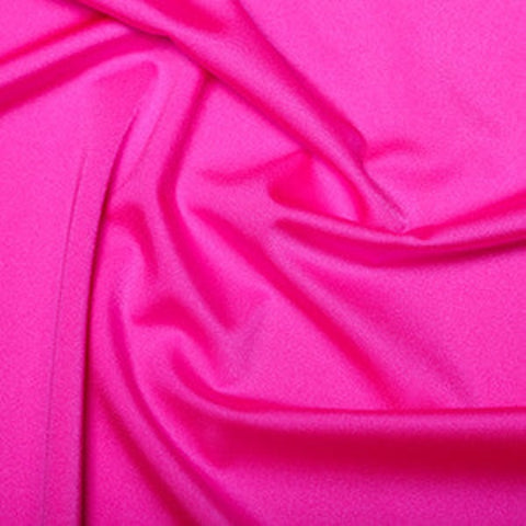 Lycra - Hot Pink - £10.50 Per Metre - Sold By Half Metre
