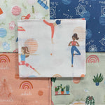 100% Cotton Fat Quarter Pack -  Yoga