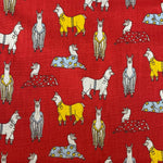 Polycotton Children's Print - Llamas in Pyjamas - Select Colour - £3.00 Per Metre - Sold by Half Metre