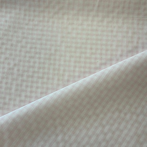 Remnant 100515 1.15m x 1.12m Pink 1/8'' Polycotton Gingham