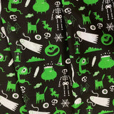 HALLOWEEEEEEEEN LOTS OF DESIGNS - Select Colour - £3.00 Per Metre - Sold By Half Meter