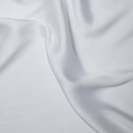 Remnant 170201 0.6m Silky Satin - White - 150cm Wide