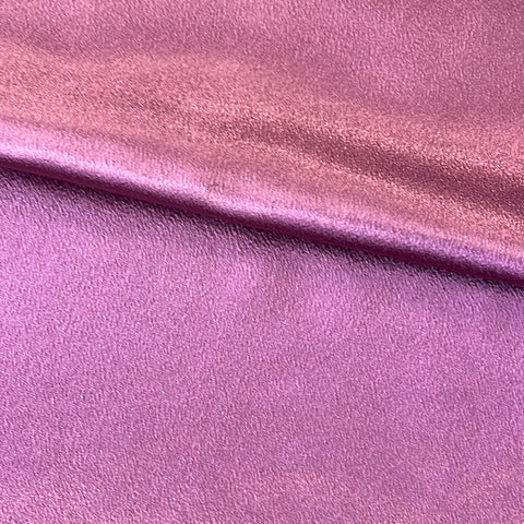 Remnant 100506 1m x 1.12m Purple Satin Backed Crepe