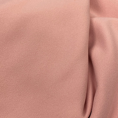 Remnant 170404 0.8m Polyester Crepe - Pink 140cm wide