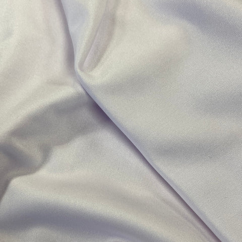 Remnant 110301 0.9m Lycra - White - 150cm Wide