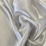 Satin Back Crepe - White - Sold By Half Metre