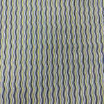 Remnant 240727 2.1m 100% Cotton  - Dotted Lines - Mint Green- 114cm Wide approx