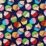 100% Cotton - Cupcakes - £6.50 Per Metre - Sold by Half Metre