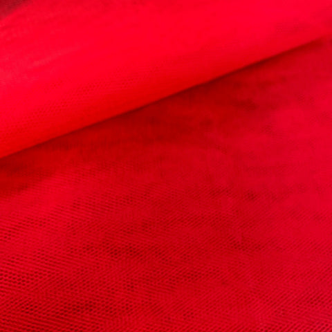 Remnant 130901 0.55m x 1.4m Dress Net Red