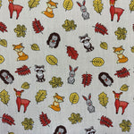 3m x 1.15m Forest Animals Cream - Remnant 240702