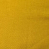 100% Cotton - Organic Craft Cotton - Mustard - £7.00 per Metre - Sold by Half Metre