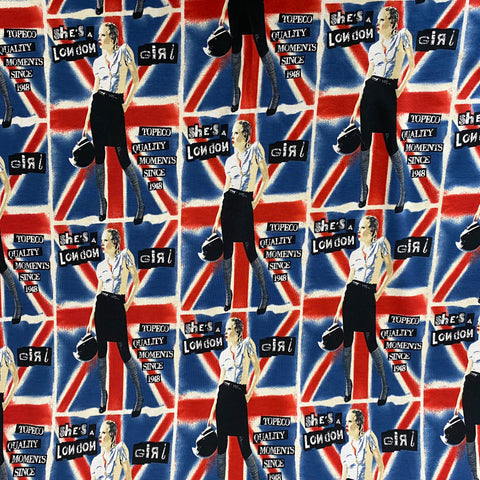 London Girl Jersey  - Pop Up Shop - £2.50 Per Metre - Sold By The Metre