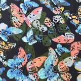 100% Viscose - Butterflies - Sold By Half Metre