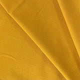 100% Cotton - Organic Craft Cotton - Mustard - £7.00 per Metre - Sold by Half Metre