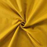 100% Cotton - Organic Craft Cotton - Mustard - £7.00 per Metre - Sold by Half Metre