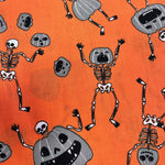 Remnant 021137 0.25m Halloween Polycotton - 112cm Wide approx