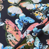 100% Viscose - Butterflies - Sold By Half Metre