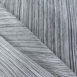 Double Width Voile - Embroidered/Striped - Cream/Beige - £10 per Metre - Sold By Half Metre