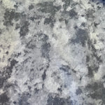 100% Cotton - Grey Tie Dye Glitter - Sold by Half Metre