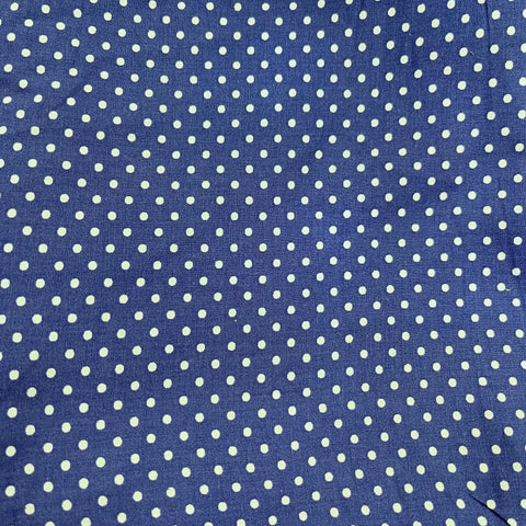 Remnant 021130 1m 100% Cotton Spot - 112cm Wide approx