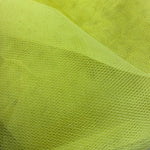 Remnant 210205 0.5m Dress Net - Yellow - 140cm wide