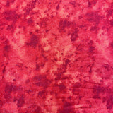 100% Cotton - Red Tie Dye Glitter - Sold by Half Metre