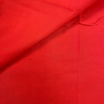 Remnant 141001 0.55m Polycotton Red - 112cm Wide