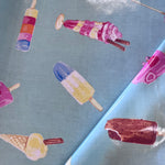 Table Cover PVC - Ice Lollies - £5.00 Per Metre -  Sold by Half Metre