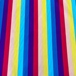 100% Cotton - Cute Multi Stripe - £6.50 Per Metre -  Sold by Half Metre