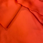 Remnant 010906 0.8m Silky Crepe Red 140cm Wide