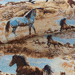 Tapestry - Wild Horses - £10.00 Per Metre - Sold by Half Metre