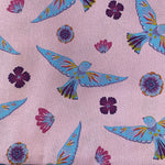 Remnant 171115 2.65m 100% Cotton Parrots in Paradise - 112cm wide