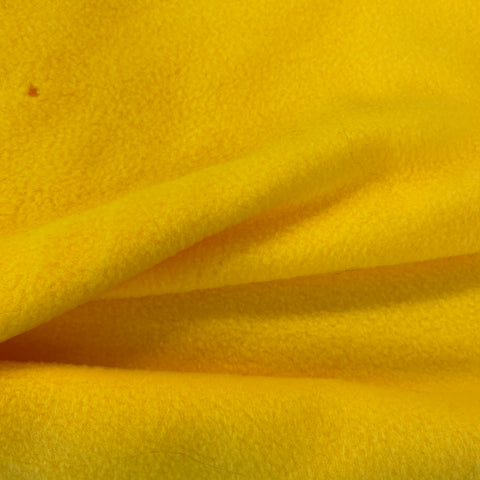 Remnant 170211 0.25m Antipil Fleece Yellow - 150cm wide