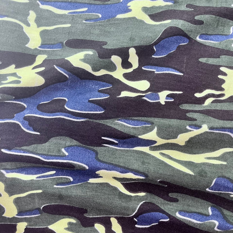 Remnant 071015 1.6m Camouflage Jersey  - 160cm wide