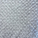 3m x 1.7m Cream Glittery Stretch Lace   - Remnant 071001