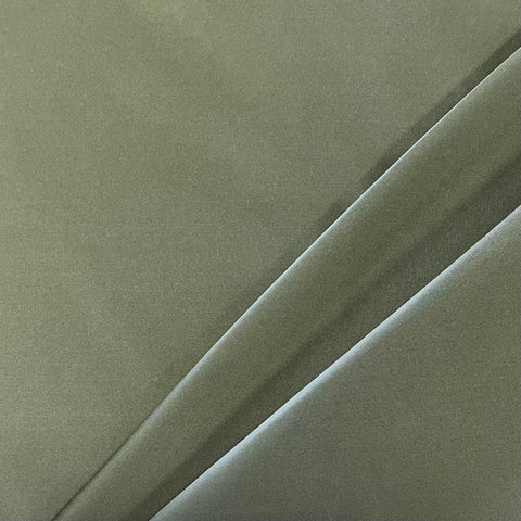 Duchess Satin - Army Green - £9.50 Per Metre - Sold By Half Metre