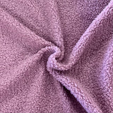 Sherpa Fleece - Dusky Pink - £8.50 Per Metre - Sold By Half Metre