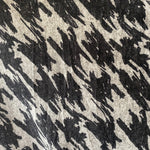 Printed Knitted Jersey - Black/Grey - Pop Up Shop - £2.50 Per Metre - Sold By The Metre