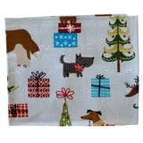 100% Cotton Fat Quarter Pack - Doggie Christmas