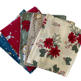 100% Cotton Fat Quarter Pack - Christmas Critters