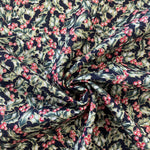 100% Cotton - Christmas - Holly Leaves - Select Colour - £8.50 Per Metre - Sold by Half Metre