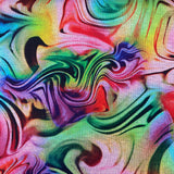 Ponte Roma Jersey - Rainbow Swirl - £14.00  Per Metre - Sold By Half Metre