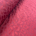 Tonal Leopard Print Stretch Jacquard - Select Colour - £7.50 Per Metre - Sold By Half Metre