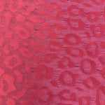 Tonal Leopard Print Stretch Jacquard - Select Colour - £7.50 Per Metre - Sold By Half Metre