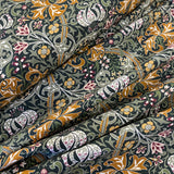 100% Viscose - Golden Lily - William Morris - £10.00 Per Metre -  Sold By Half Metre