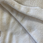 Remnant 221001 1m Soft Cuddle Fleece - Cream - 150cm wide approx